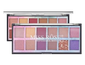 MISS ROSE Παλέτα 12 Χρωμάτων Σκιές Ματιών 180g #2